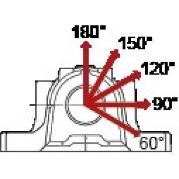 P150&deg; SKF SSAFS 22534 x 5.13/16 SAF and SAW series (inch dimensions)
