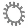 key width: Miether Bearing Prod &#x28;Standard Locknut&#x29; W-036 Bearing Lock Washers #3 small image